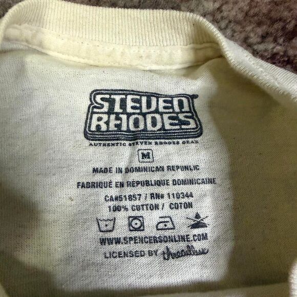 Steven Rhodes “See You Later A$$Holes!” Graphic Tee Men's Size Medium - Picture 4 of 7